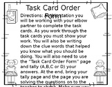 Task Card Ordering Form
