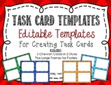 Task Card Template EDITABLE for DIY Task Card Stations