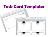 Task Card Templates