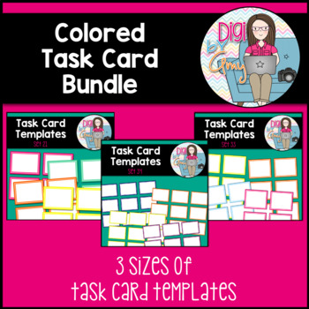 Preview of Task Card Templates Bundle