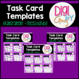 Task Card Templates Clip Art Transparent Set Mega BUNDLE