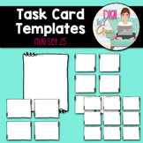 Task Card Templates Clip Art MINI SET 25