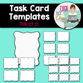 Task Card Templates Clip Art MINI SET 35