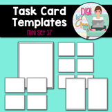 Task Card Templates Clip Art MINI SET 37