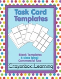 Task Card Templates :  Distance Learning