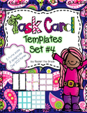 Task Card Templates Set #4- Workstation/ Classroom Decor