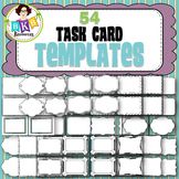 Task Card Templates - Transparent Backgrounds - {Graphics 