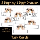 Task Cards - 2 digit by 1 digit division