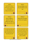 Task Cards 4.OA.3 Multi-step Word Problems