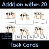 Task Cards - Addition within 20