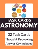 Task Cards: Astronomy | 32 Q's | Answer Key | Research | P