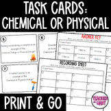 Task Cards - Chemical or Physical Change