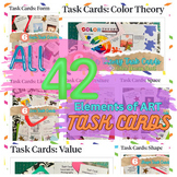 Task Cards For Art - Elements of Art - BUNDLE!!