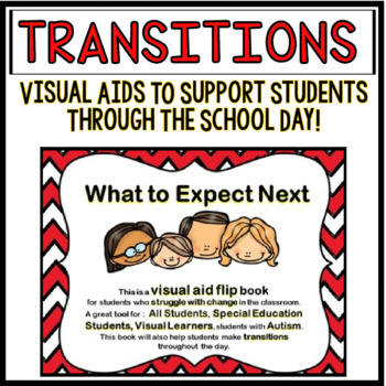 Preview of Transition Task Cards for the Special Education Classroom - What to Expect Next
