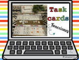 Task Cards- Fracciones SPANISH VERSION