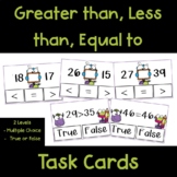 Task Cards - Greater than, Less than, Equal to