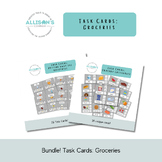 Task Cards: Grocery Bundle!