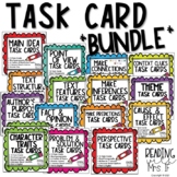 Reading Task Cards Bundle (print & digital versions)