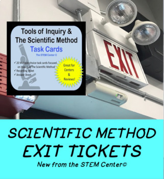 Preview of Scientific Method Task Cards