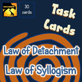 Task Cards: Law of Detachment and Law of Syllogism (Deduct