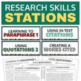 Research Skills Stations (MLA)