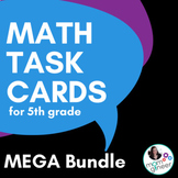 Task Cards for 5th Grade BUNDLE
