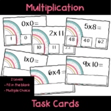 Task Cards - Multiplication 0-12