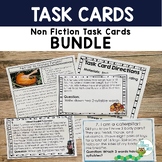 Task Cards: Non-Fiction Reading Informational Bundle 