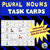 Plural Nouns Task Cards Great for Gen Ed SPED ESL