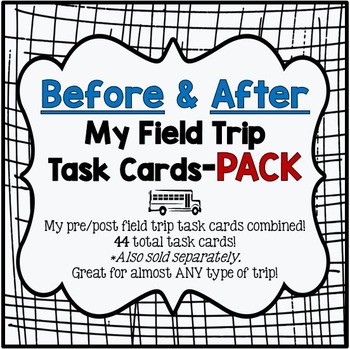 Preview of Field Trip Task Cards