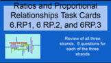 Task Cards Ratios, Unit Rate, and Proportions. 