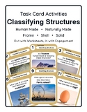 Task Cards - Scavenger Hunt - Classifying Structures