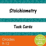 Task Cards - Stoichiometry - Distance Learning