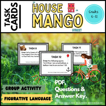 Preview of The House on Mango Street Task Cards