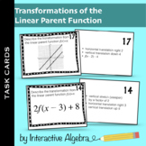 Task Cards: Transformations of Linear Functions