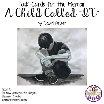 Preview of Task Cards for the Memoir A Child Called IT by David Pelzer