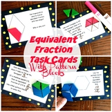 Task Cards for Equivalent Fractions with Pattern Blocks