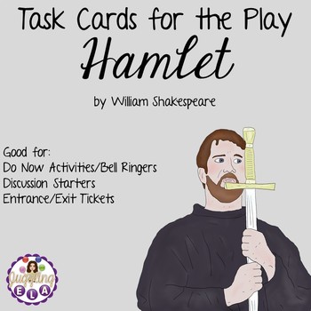 Preview of Task Cards for Hamlet by William Shakespeare