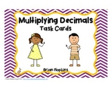 Task Cards for Multiplying Decimals
