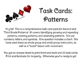 Task Cards for Patterns