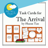 Task Cards for The Arrival by Shaun Tan