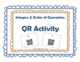 Task Cards with QR Codes - Integers & Order of Operations