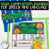Task Completion Activities for Speech and Language Therapy