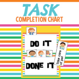 Task Completion Charts for home/school/daycare with 55 per