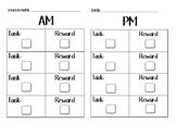 Task Completion Reward Chart