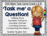 Math Task Cards Grade 1 & 2