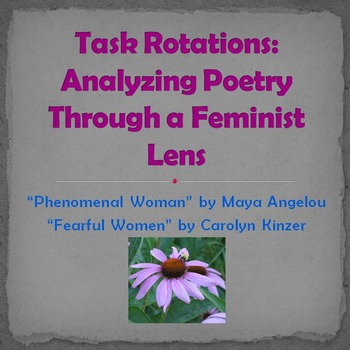 Preview of Task Rotations:  Feminism in Poetry
