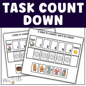 Preview of Task countdown PDF