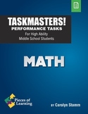 TaskMasters! - Performance Tasks for High Ability Middle S