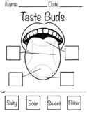 Taste Buds Cut and Paste